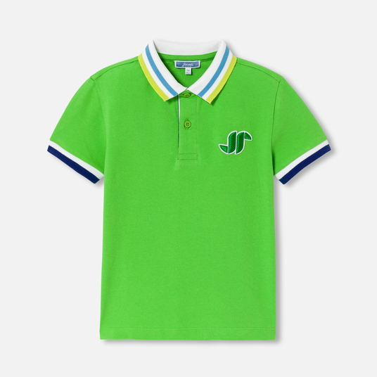 Kurzärmeliges Poloshirt für Jungen