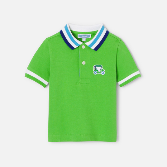 Poloshirt aus Baumwollpikee Kleinkind Junge