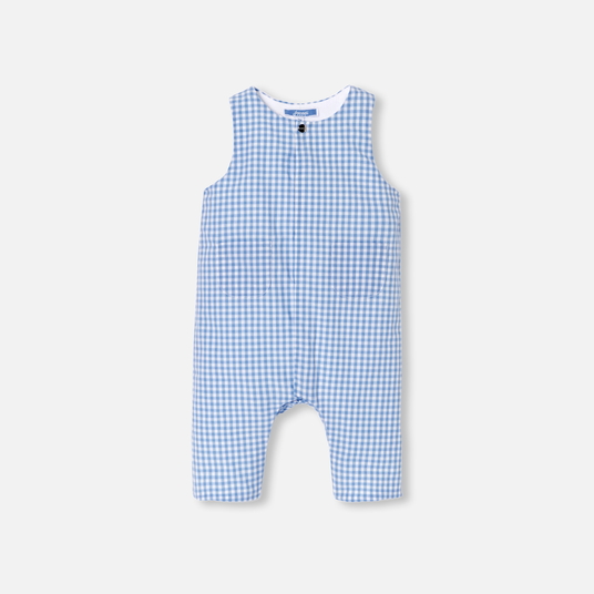 Overall mit Vichy-Muster für Baby Jungen