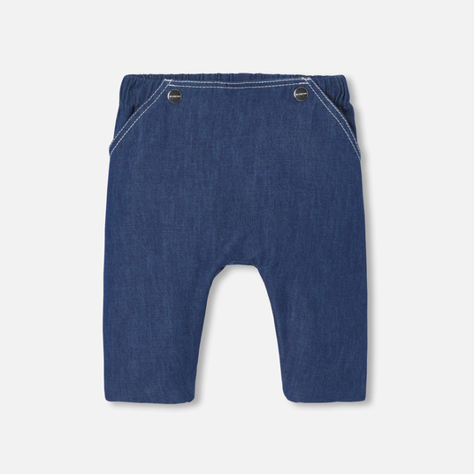 Jeans für Baby Jungen aus leichtem Stoff