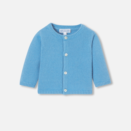 Strickjacke für Babys aus Kaschmir