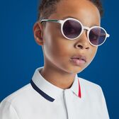 Sonnenbrille für Kinder - Weiss/Grün